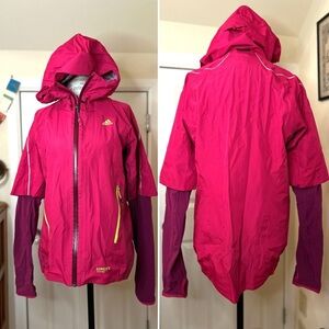 Adidas Jacket large Terrex GORE-TEX Active Formotion Transformers Hooded Pink